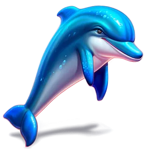 Cartoon Dolphin Dance Png 2 PNG image