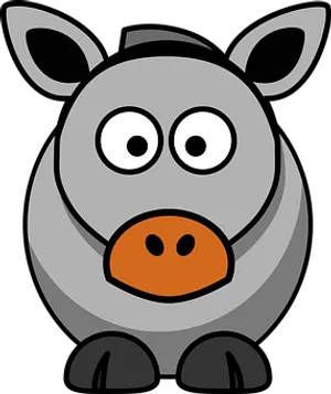 Cartoon Donkey Graphic