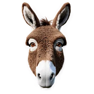 Cartoon Donkey PNG Ajf31