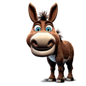 Cartoon Donkey PNG Hsi