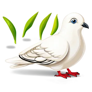 Cartoon Dove Clipart Png 06262024 PNG image