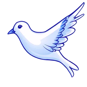 Cartoon Dove PNG 05042024
