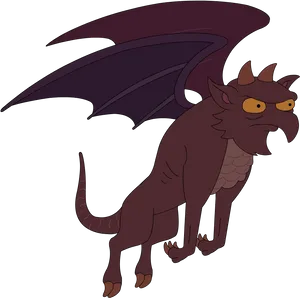 Cartoon Dragon Illustration
