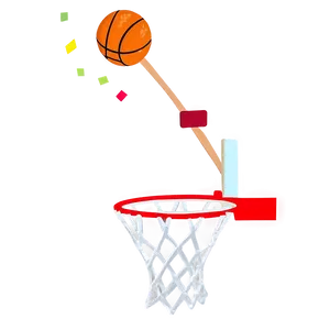 Cartoon Dunking Basketball Png 16 PNG image