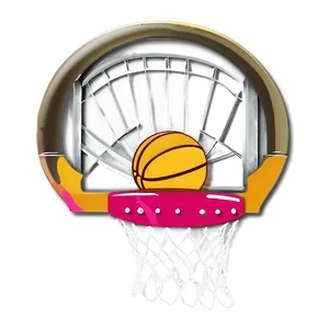 Cartoon Dunking Basketball Png Bqn83 PNG image