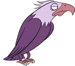 Cartoon_ Eagle_ Character PNG image
