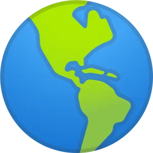 Cartoon Earth Graphic