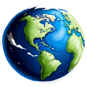 Cartoon Earth PNG Dod