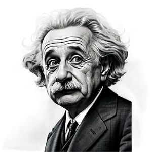 Cartoon Einstein Explaining Png 3 PNG image