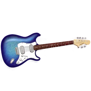 Cartoon Electric Guitar Png Duw80 PNG image