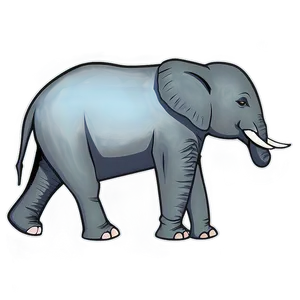 Cartoon Elephant And Baby PNG Jop20 PNG