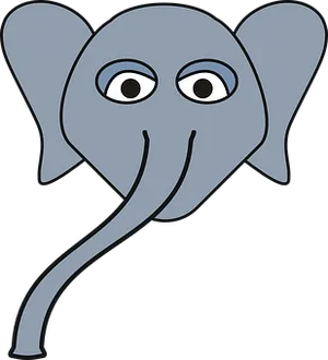 Cartoon_ Elephant_ Graphic