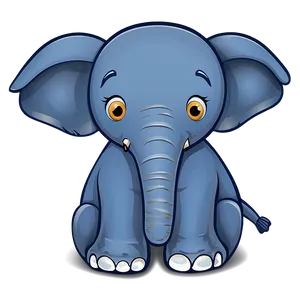 Cartoon Elephant Illustration Png 13 PNG image