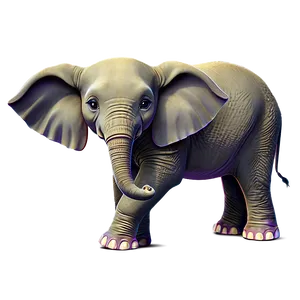 Cartoon Elephant Png 06272024 PNG image