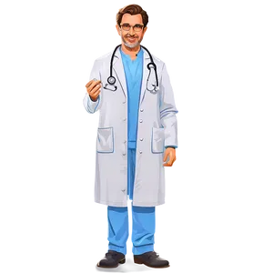 Cartoon Emergency Doctor PNG 19