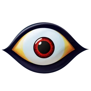 Cartoon Evil Eye PNG 91