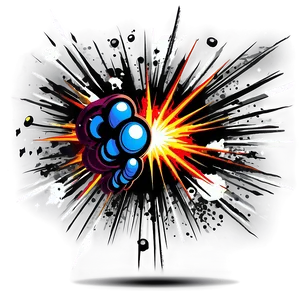 Cartoon Explosion Background PNG Jvo PNG