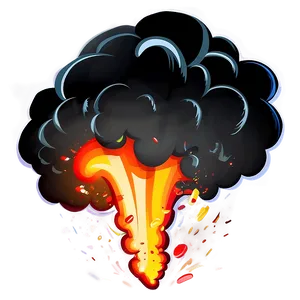 Cartoon Explosion Clipart Png 06212024 PNG image