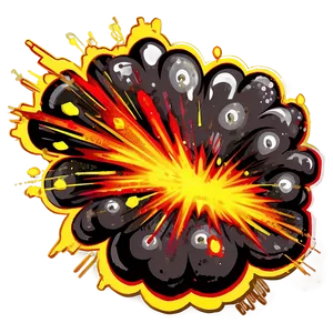 Cartoon Explosion Clipart Png 67 PNG image