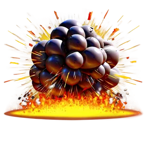 Cartoon Explosion Clipart Png 96 PNG image