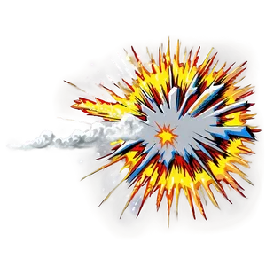 Cartoon Explosion Flash PNG Lxx96 PNG