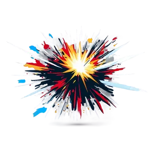 Cartoon Explosion Illustration PNG 54