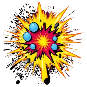 Cartoon Explosion Illustration PNG Frt79 PNG