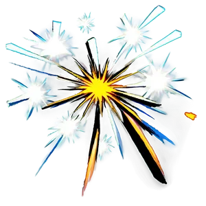 Cartoon Explosion Outline PNG 11 PNG
