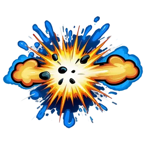 Cartoon Explosion Png 06212024 PNG image