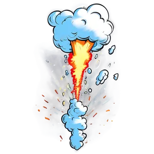 Cartoon Explosion Vector PNG Apt34 PNG