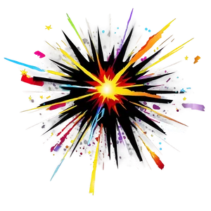 Cartoon Explosion With Light PNG Xqj PNG