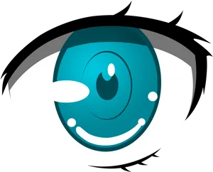 Cartoon Eye Graphic PNG image