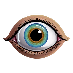 Cartoon Eye Transparent Png 05262024 PNG image