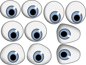 Cartoon Eyeballs Collection
