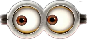 Cartoon Eyed Spectacles PNG