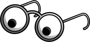 Cartoon Eyes Glasses Clipart PNG image