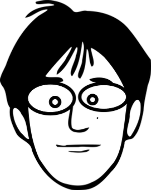 Cartoon Eyes Peering From Darkness PNG image