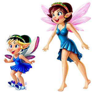 Cartoon Fairies PNG Iwi90