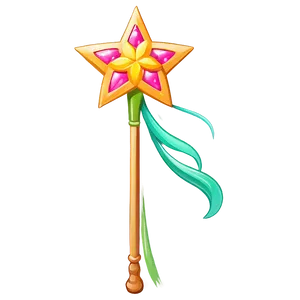 Cartoon Fairy Wand Png 71 PNG image