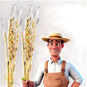 Cartoon Farmer Png Bfh52 PNG image