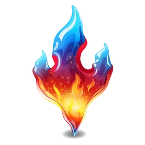 Cartoon Fire And Ice PNG 32 PNG