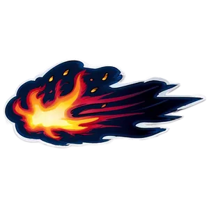 Cartoon Fire Blast PNG 06212024 PNG