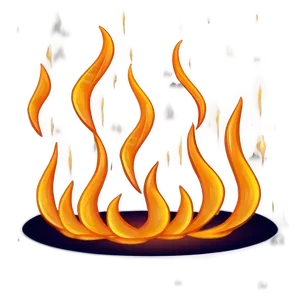 Cartoon Fire Dance PNG 06122024 PNG