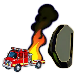 Cartoon Fire Department PNG Nmj PNG