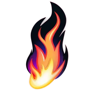 Cartoon Fire Effect Png 06262024 PNG image