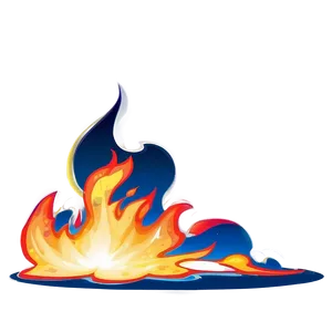 Cartoon Fire Effect Png 42 PNG image