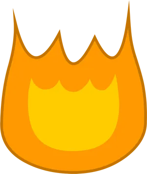 Cartoon_ Fire_ Flame_ Graphic PNG image