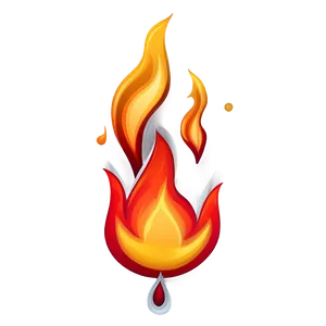 Cartoon Fire Flame Png 96 PNG image