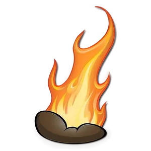 Cartoon Fire Flames PNG Ara98