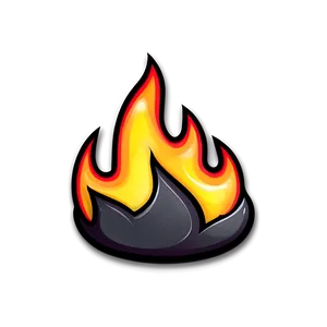 Cartoon Fire Icon Png Avn19 PNG image